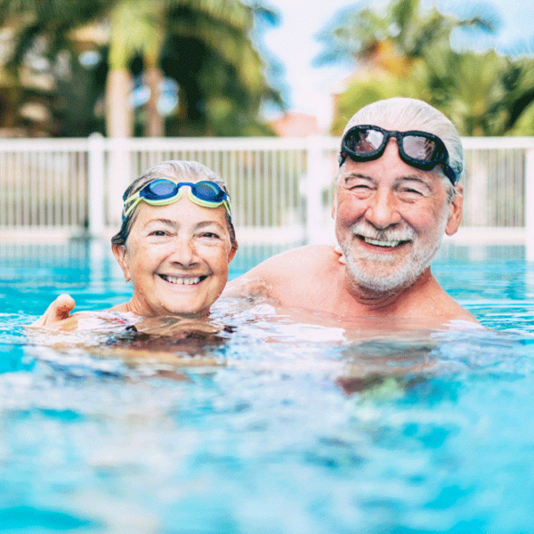 Erwachsenen Anfängerschwimmkurs